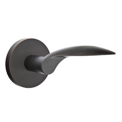 Antique Hardware Emtek Solid Brass Mercury Lever With Disk Rosette (Several Finish Options) EMTEK LEVER DOOR KNOB