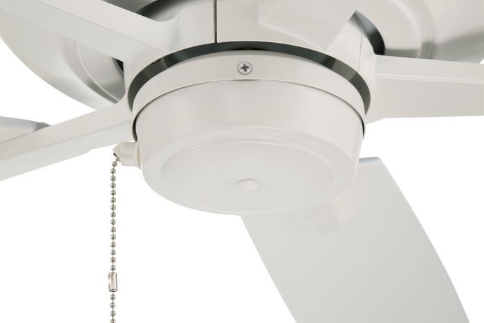 Antique Hardware 60" Outdoor Super Pro 60 in White w/ White Blades Ceiling Fan
