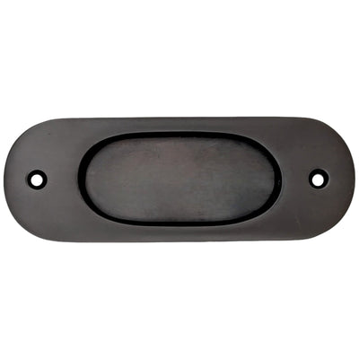 Antique Hardware 5 Inch Solid Brass Traditional Style Oval Sash Pull (Several Finishes Available) POCKET DOOR