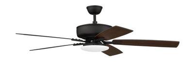 ##Antique Hardware## 52" Pro Plus 112 in Espresso w/ Espresso/Walnut Blades