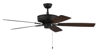 ##Antique Hardware## 52" Pro Plus in Espresso w/ Espresso/Walnut Blades