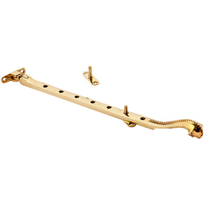 Antique Hardware 12 Inch Georgian Rope Casement Window Stay (Several Finishes Available) WINDOW STAY