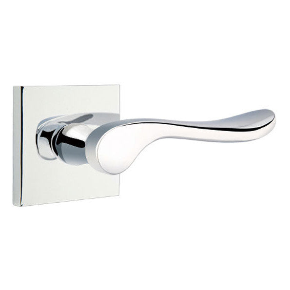 Antique Hardware Emtek Solid Brass Luzern Lever With Square Rosette (Several Finish Options) EMTEK LEVER DOOR KNOB
