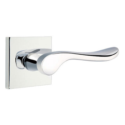 Antique Hardware Emtek Solid Brass Luzern Lever With Square Rosette (Several Finish Options) EMTEK LEVER DOOR KNOB