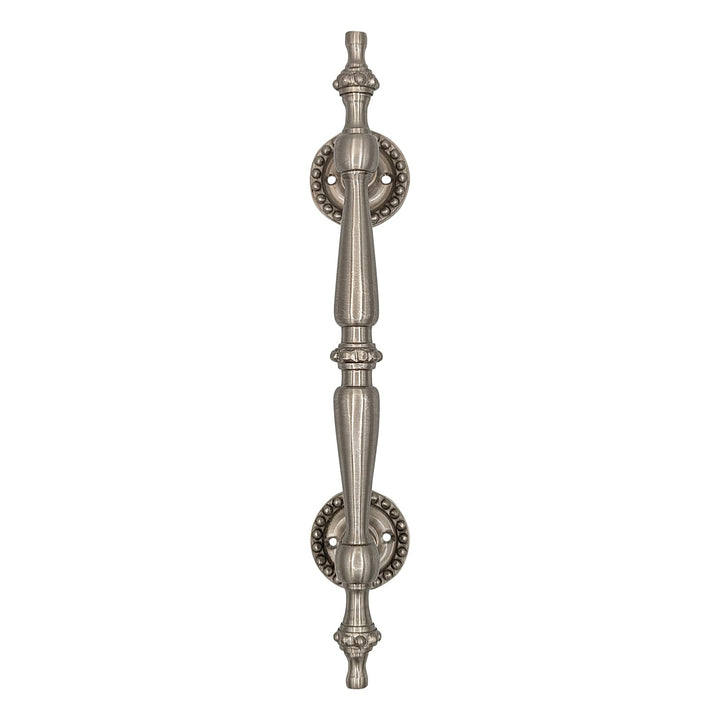##Antique Hardware## 9 3/4 Inch Overall (6 Inch C-C) Solid Brass Beaded Style Handle (Several Finishes Available)