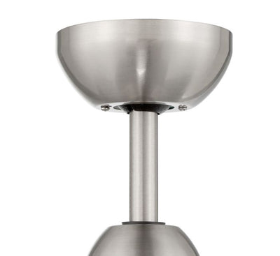 ##Antique Hardware## 24" Propel II in Brushed Polished Nickel w/ Brushed Nickel Blades