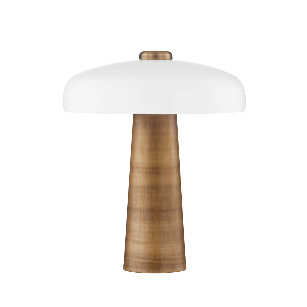 ##Antique Hardware## Lush Table Lamp