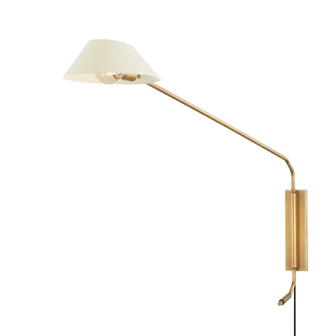 ##Antique Hardware## Sacramento Plug-In Sconce