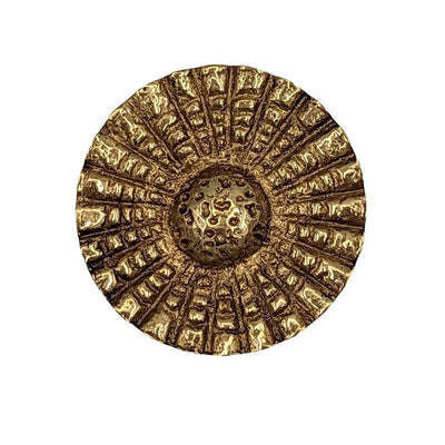 Antique Hardware 1 Inch Solid Brass Art Deco Style Round Cabinet and Furniture Knob CABINET KNOB