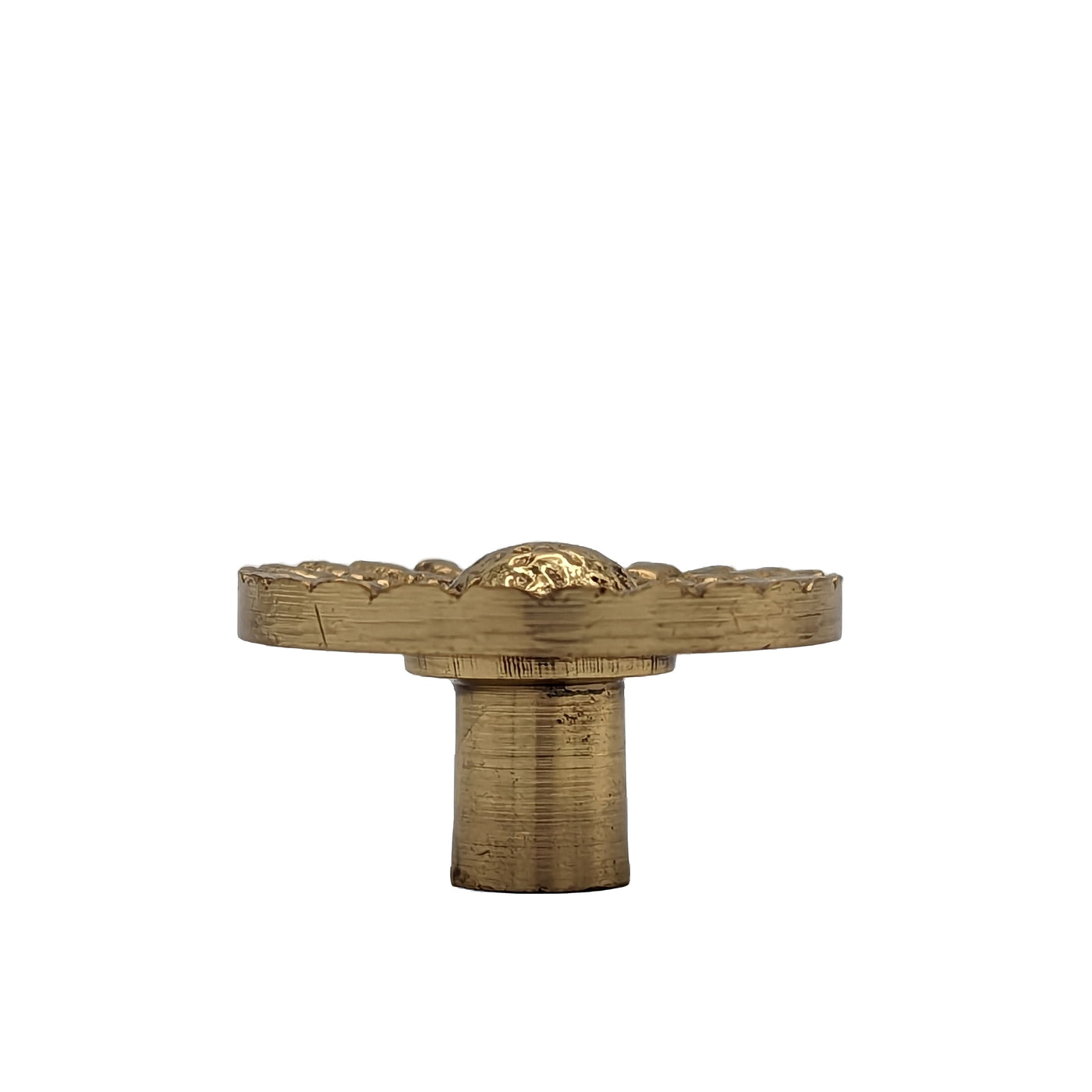 Antique Hardware 1 Inch Solid Brass Art Deco Style Round Cabinet and Furniture Knob CABINET KNOB