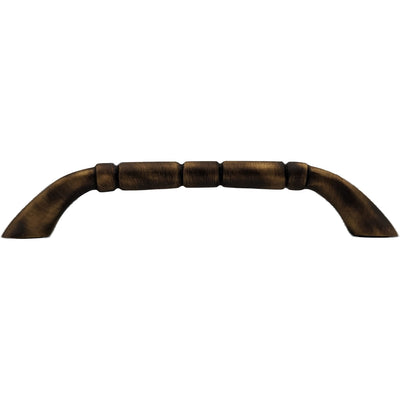 Antique Hardware 4 3/4 Inch Overall (4 Inch c-c) Solid Brass Traditional Pull CABINET PULL