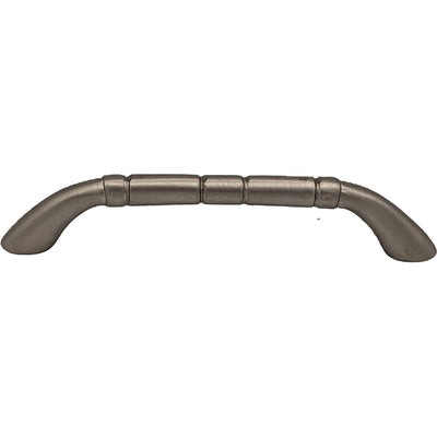 Antique Hardware 4 3/4 Inch Overall (4 Inch c-c) Solid Brass Traditional Pull CABINET PULL