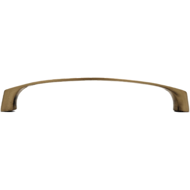 Antique Hardware 4 Inch Overall (3 3/4 Inch c-c) Solid Brass Traditional Pull CABINET PULL