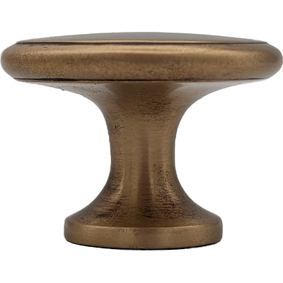 Antique Hardware 1 1/2 Inch Brass Flat Top Cabinet Knob (Several Finishes Available) CABINET KNOB