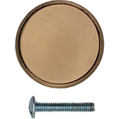 Antique Hardware 1 1/2 Inch Brass Flat Top Cabinet Knob (Several Finishes Available) CABINET KNOB