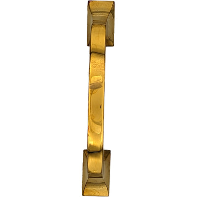 Antique Hardware 5 1/4 Inch Overall (3 3/4 Inch c-c) Traditional Solid Brass Pull CABINET PULL
