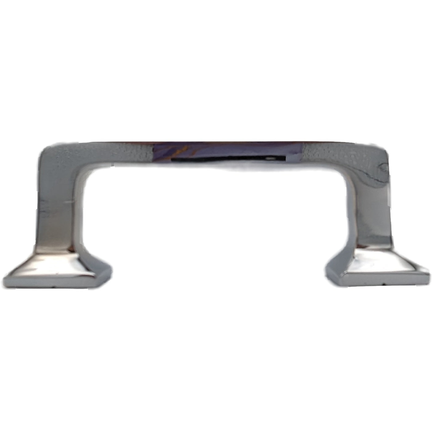 Antique Hardware 4 1/4 Inch Overall (3.25 Inch c-c) Solid Brass Square Traditional Pull CABINET PULL