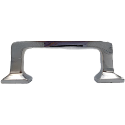 Antique Hardware 4 1/4 Inch Overall (3.25 Inch c-c) Solid Brass Square Traditional Pull CABINET PULL