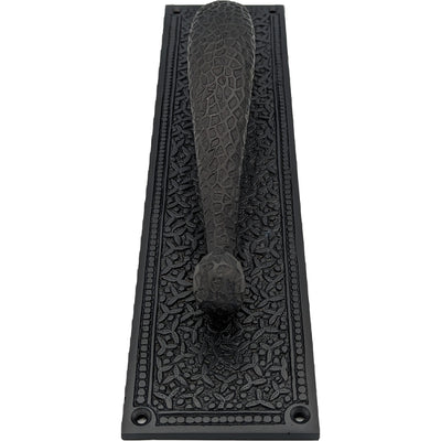 Antique Hardware 12 Inch Solid Brass Rice Pattern Door Pull and Push Plate (Several Finishes Available) DOOR PUSH AND PULL