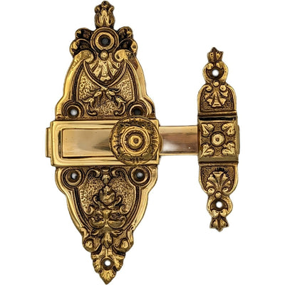 Antique Hardware 5 1/2 Gargoyle French Door or Cabinet Slide Bolt Latch (Several Finishes Available) CABINET LATCH