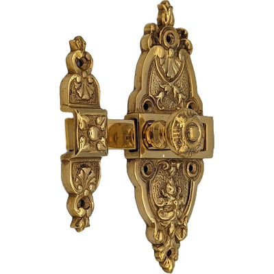 Antique Hardware 5 1/2 Gargoyle French Door or Cabinet Slide Bolt Latch (Several Finishes Available) CABINET LATCH