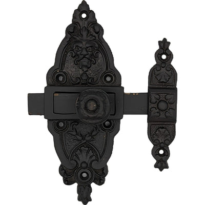 Antique Hardware 5 1/2 Gargoyle French Door or Cabinet Slide Bolt Latch (Several Finishes Available) CABINET LATCH