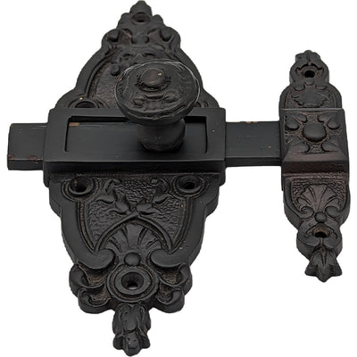 Antique Hardware 5 1/2 Gargoyle French Door or Cabinet Slide Bolt Latch (Several Finishes Available) CABINET LATCH