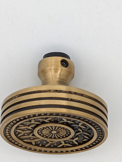 ##Antique Hardware## Open Box Sale Item 2 1/4 Inch Rice Pattern Spare Knob Set (Antique Brass Finish)