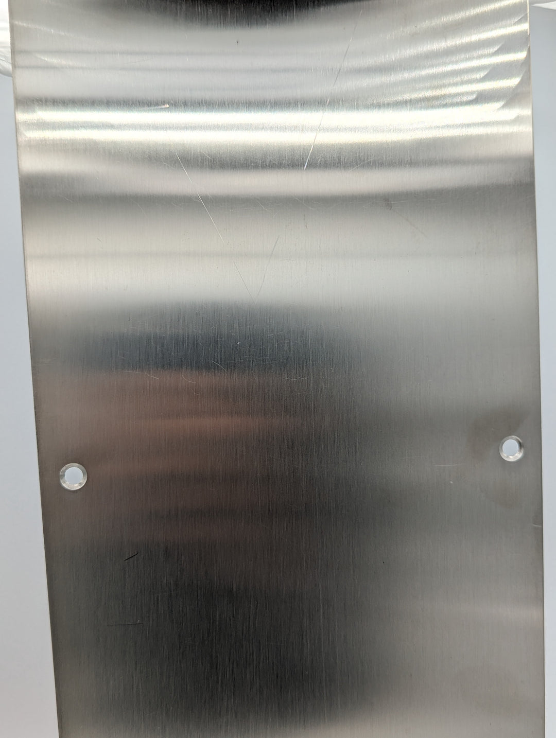 ##Antique Hardware## Open Box Sale Item 6 Inch x 34 Inch Stainless Steel Kick Plate (Brushed Nickel Finish)