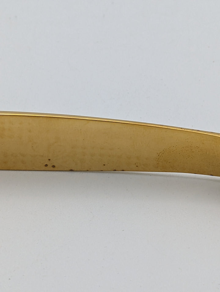 ##Antique Hardware## Open Box Sale Item 5 1/2 Inch Overall (5 Inch c-c) Traditional Solid Brass Pull