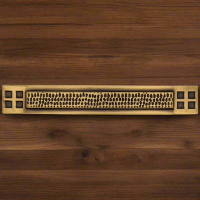 Antique Hardware 5 Inch Overall (3 Inch c-c) Solid Brass Craftsman Pull (Several Finishes Available) 