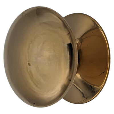 Antique Hardware 1 1/3 Inch Round Cabinet Knob with Backplate (Several Finishes Available) CABINET KNOB