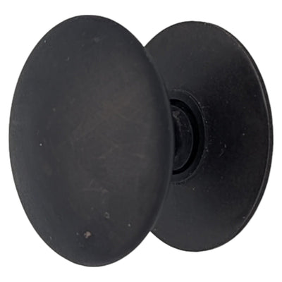 Antique Hardware 1 1/3 Inch Round Cabinet Knob with Backplate (Several Finishes Available) CABINET KNOB