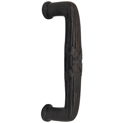 Antique Hardware 7 inch Overall (6 inch C-C) Ribbon & Reed Pull 