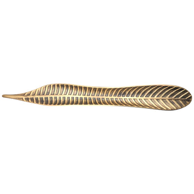 Antique Hardware 24 1/2 inch (12 inch c-c) Artistic Frond Oversize Pull (Several Finishes Available) 