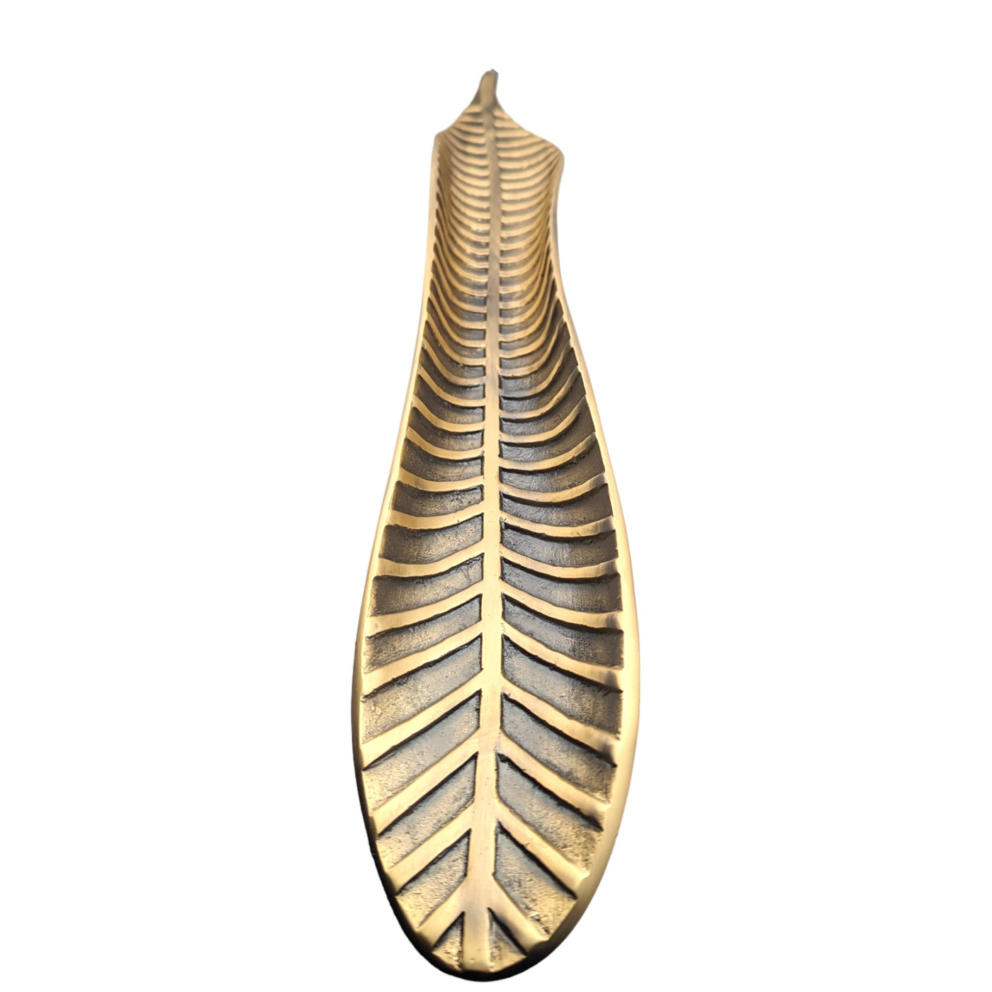 Antique Hardware 24 1/2 inch (12 inch c-c) Artistic Frond Oversize Pull (Several Finishes Available) 