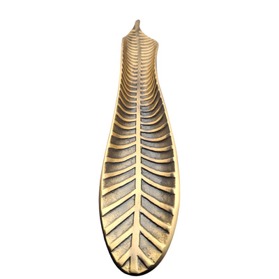 Antique Hardware 24 1/2 inch (12 inch c-c) Artistic Frond Oversize Pull (Several Finishes Available) 