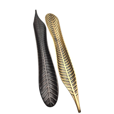 Antique Hardware 24 1/2 inch (12 inch c-c) Artistic Frond Oversize Pull (Several Finishes Available) 