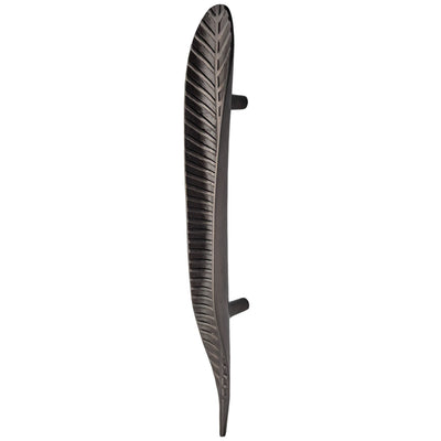 Antique Hardware 24 1/2 inch (12 inch c-c) Artistic Frond Oversize Pull (Several Finishes Available) 