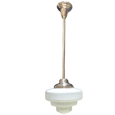 Antique Hardware 34 1/2 Inch Manhattan Skyscraper Nouveau Style Bar Light (Brushed Nickel Finish) 