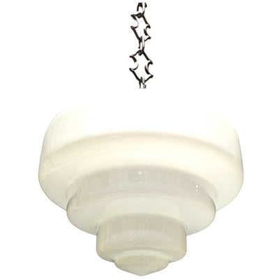 Antique Hardware 28 1/2 Inch Manhattan Skyscraper Nouveau Style Chain Light (Oil Rubbed Bronze Finish) 