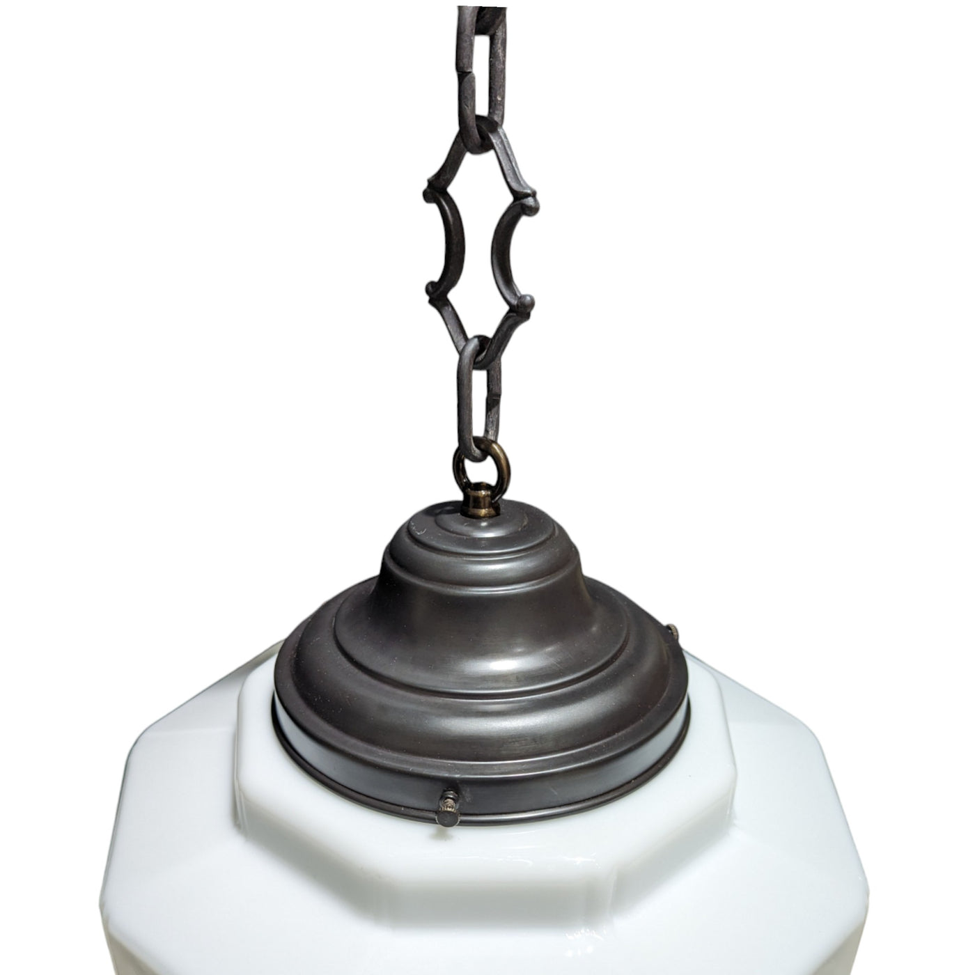 Antique Hardware 34 1/2 Inch Manhattan Skyscraper Grandeur Style Chain Light (Oil Rubbed Bronze Finish) 