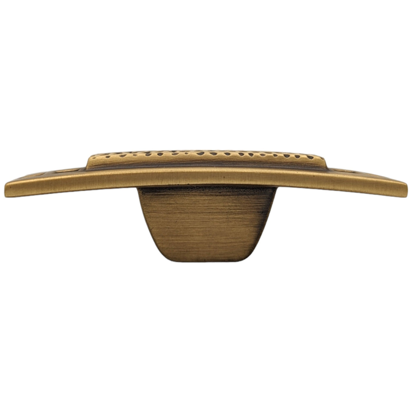 Antique Hardware 2 1/2 Inch Solid Brass Elongated Craftsman Cabinet Knob (Several Finishes Available) 