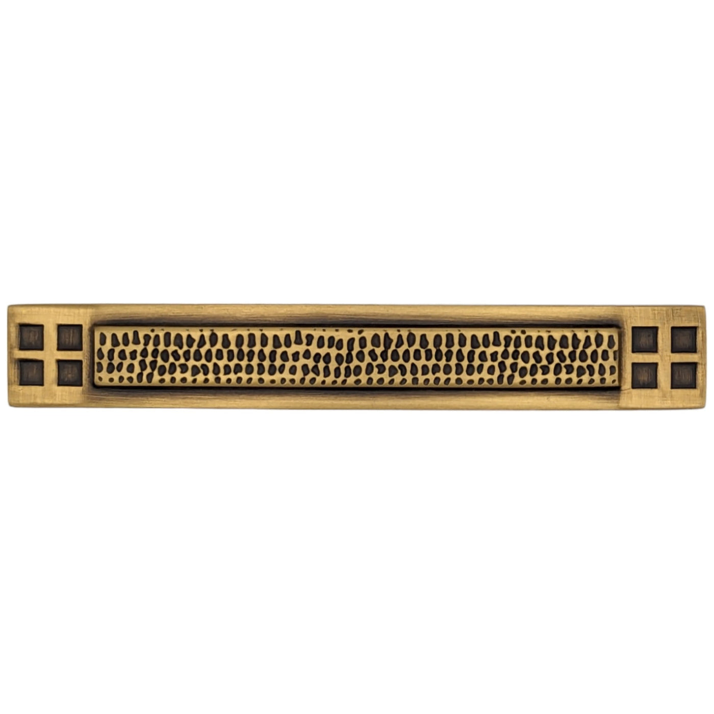 Antique Hardware 5 Inch Overall (3 Inch c-c) Solid Brass Craftsman Pull (Several Finishes Available) 