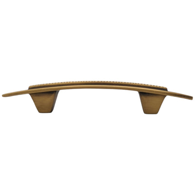 Antique Hardware 5 Inch Overall (3 Inch c-c) Solid Brass Craftsman Pull (Several Finishes Available) 