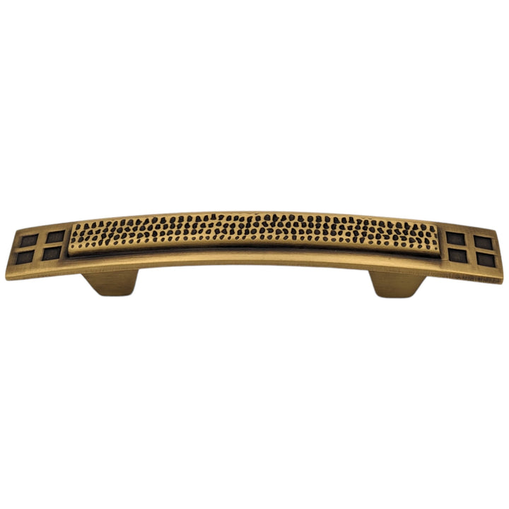 Antique Hardware 5 Inch Overall (3 Inch c-c) Solid Brass Craftsman Pull (Several Finishes Available) 
