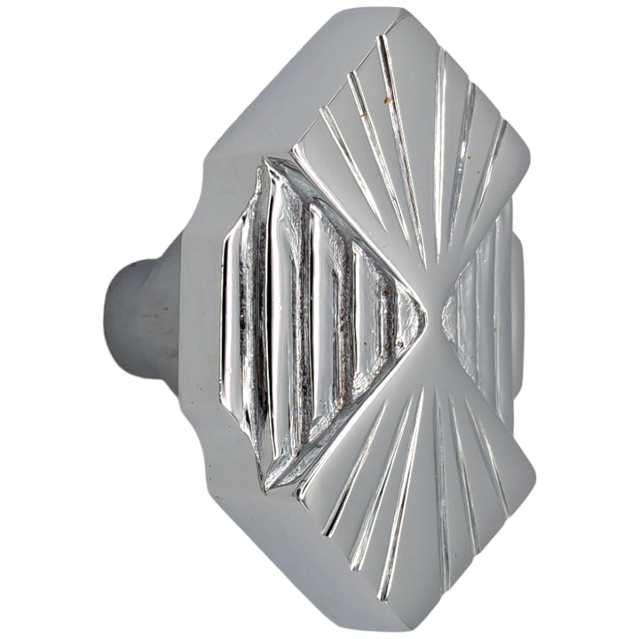 Antique Hardware Art Deco Fanfare Solid Brass Spare Door Knob Set (Several Finishes Available) SPARE DOORKNOBS