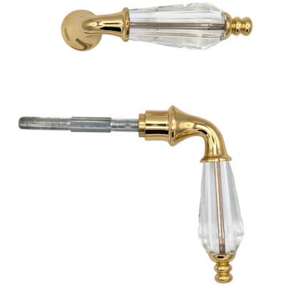 Antique Hardware Crystal Lever Spare Door Knob Set (Several Finishes Available) SPARE DOORKNOBS