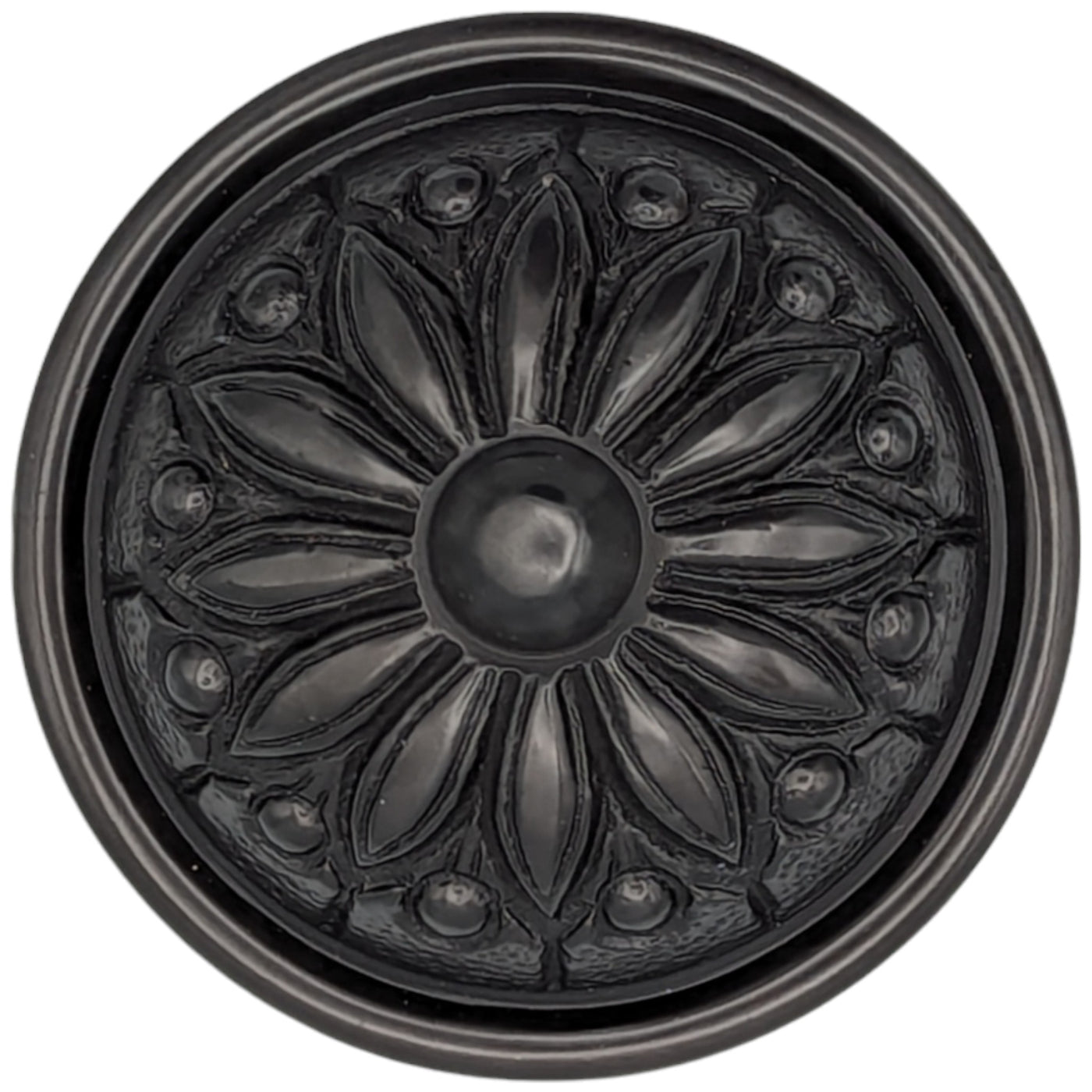 Antique Hardware Floral Imprint Solid Brass Spare Door Knob Set (Several Finishes Available) SPARE DOOR KNOB