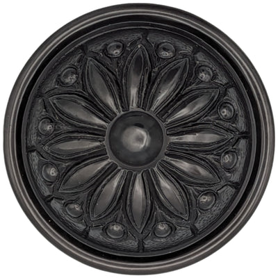 Antique Hardware Floral Imprint Solid Brass Spare Door Knob Set (Several Finishes Available) SPARE DOOR KNOB